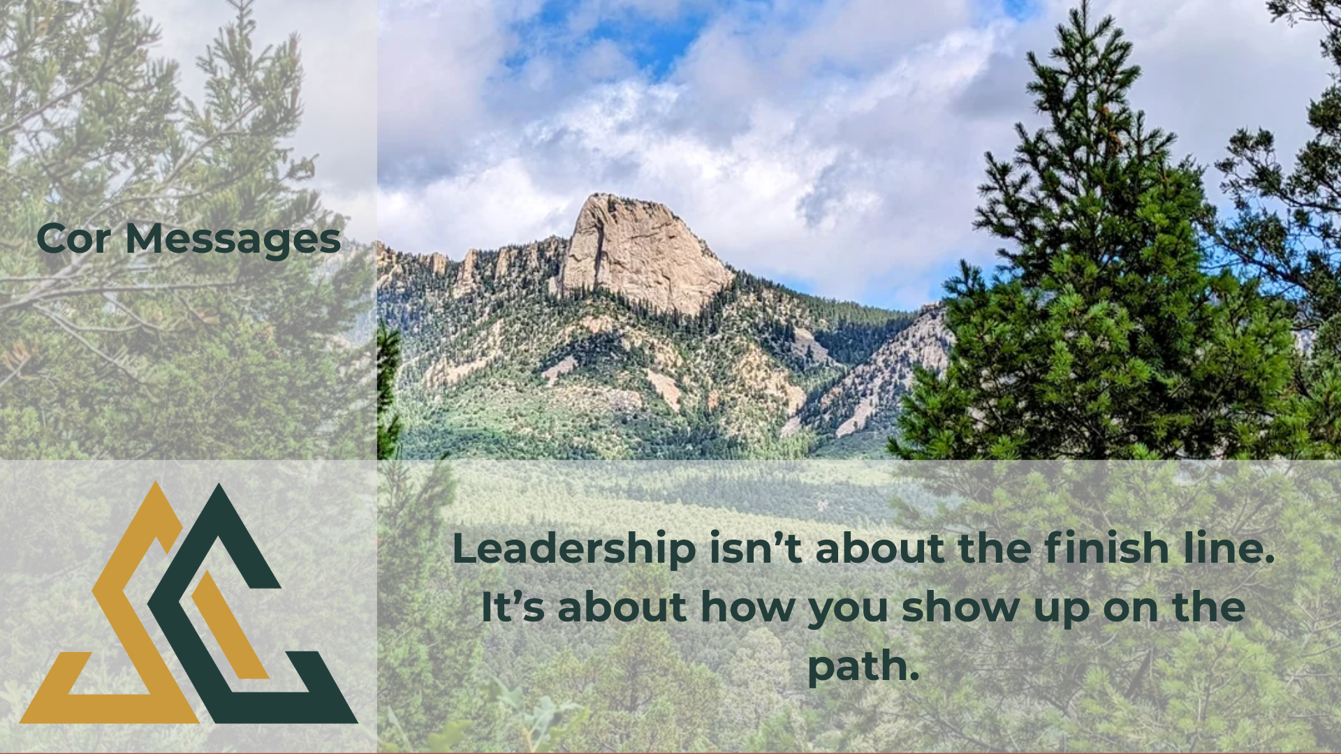 Blog 17: The Journey Is the Work – What’s the Most Important Step a Leader Can Take?