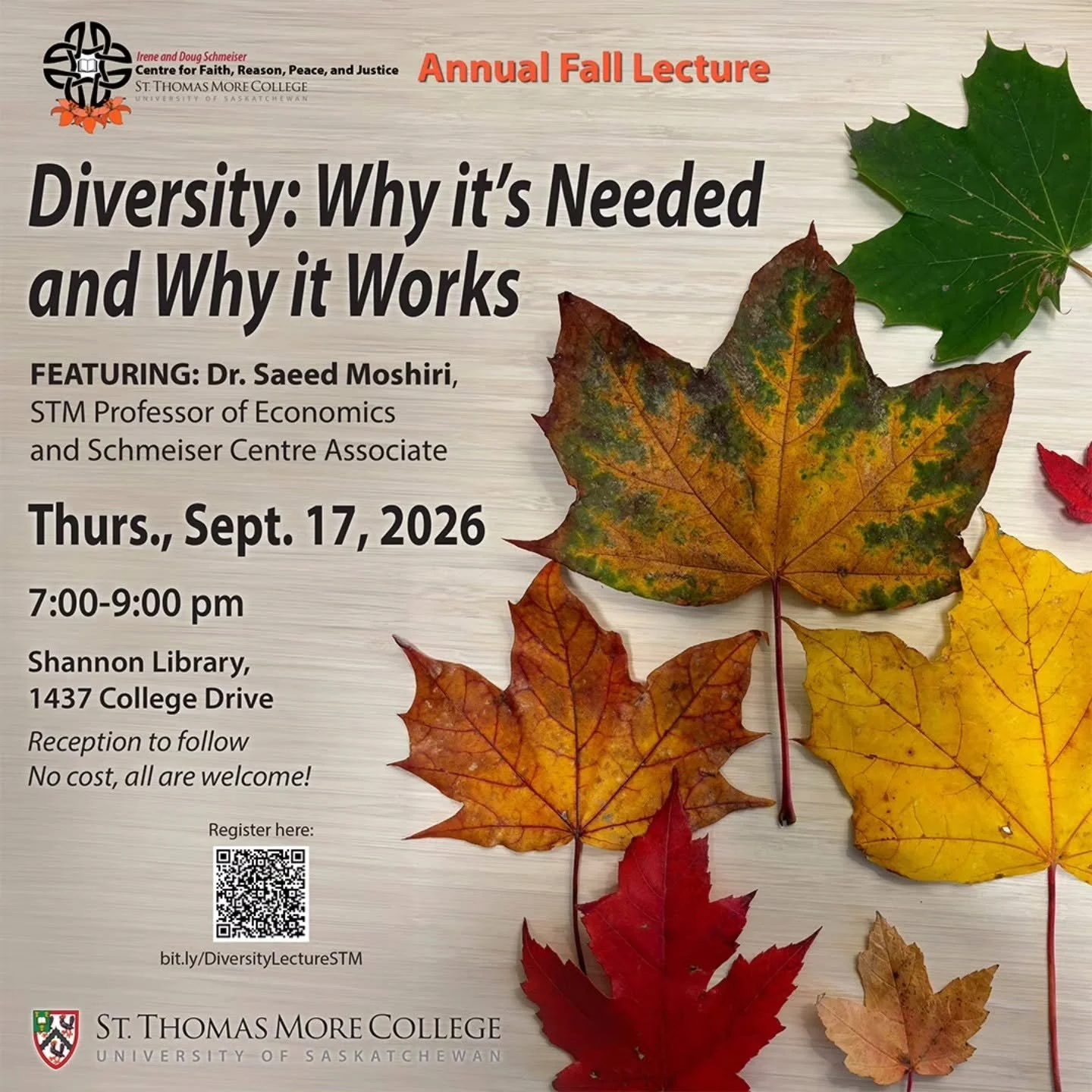 Event: Annual Fall Lecture—“Diversity: Why It’s Needed and Why It Works”