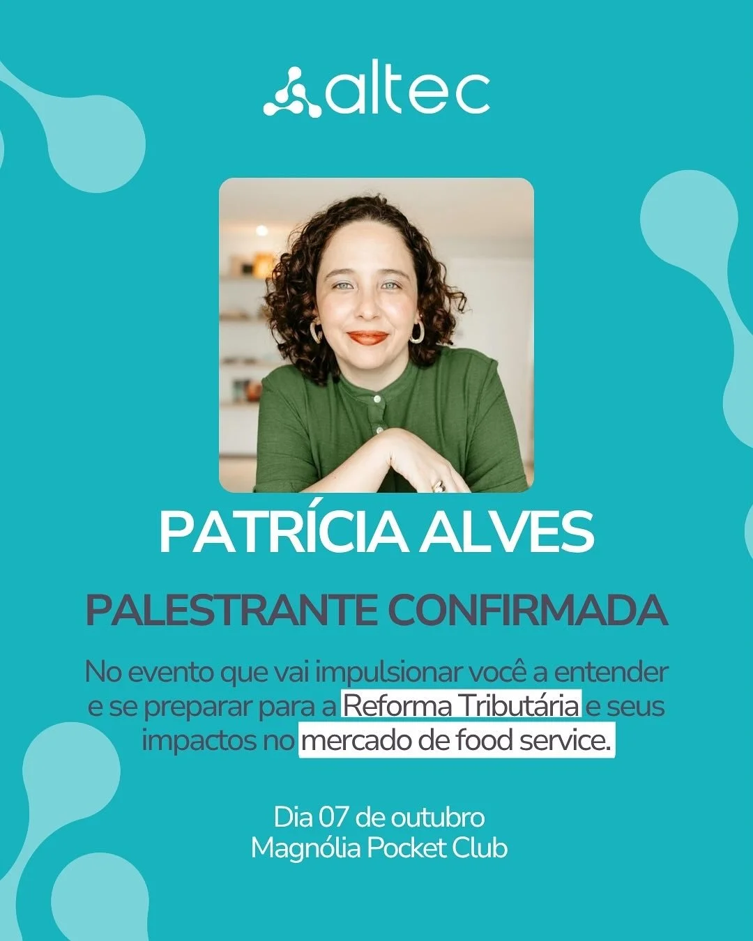 🚨 A reforma tribut&aacute;ria j&aacute; est&aacute; batendo &agrave; porta e pode transformar completamente o cen&aacute;rio para bares e restaurantes.

Por isso, convidamos a @profa.patriciaalves especialista no tema para a 2&ordf; edi&ccedil;&atil