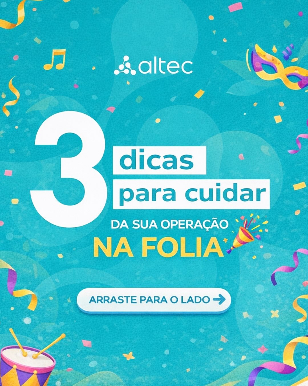 Carnaval n&atilde;o come&ccedil;a quando a m&uacute;sica toca.
Come&ccedil;a nas decis&otilde;es que voc&ecirc; toma antes. 🎭📊

Mais movimento n&atilde;o garante mais lucro.
O que faz diferen&ccedil;a &eacute; como voc&ecirc; organiza estoque, aten