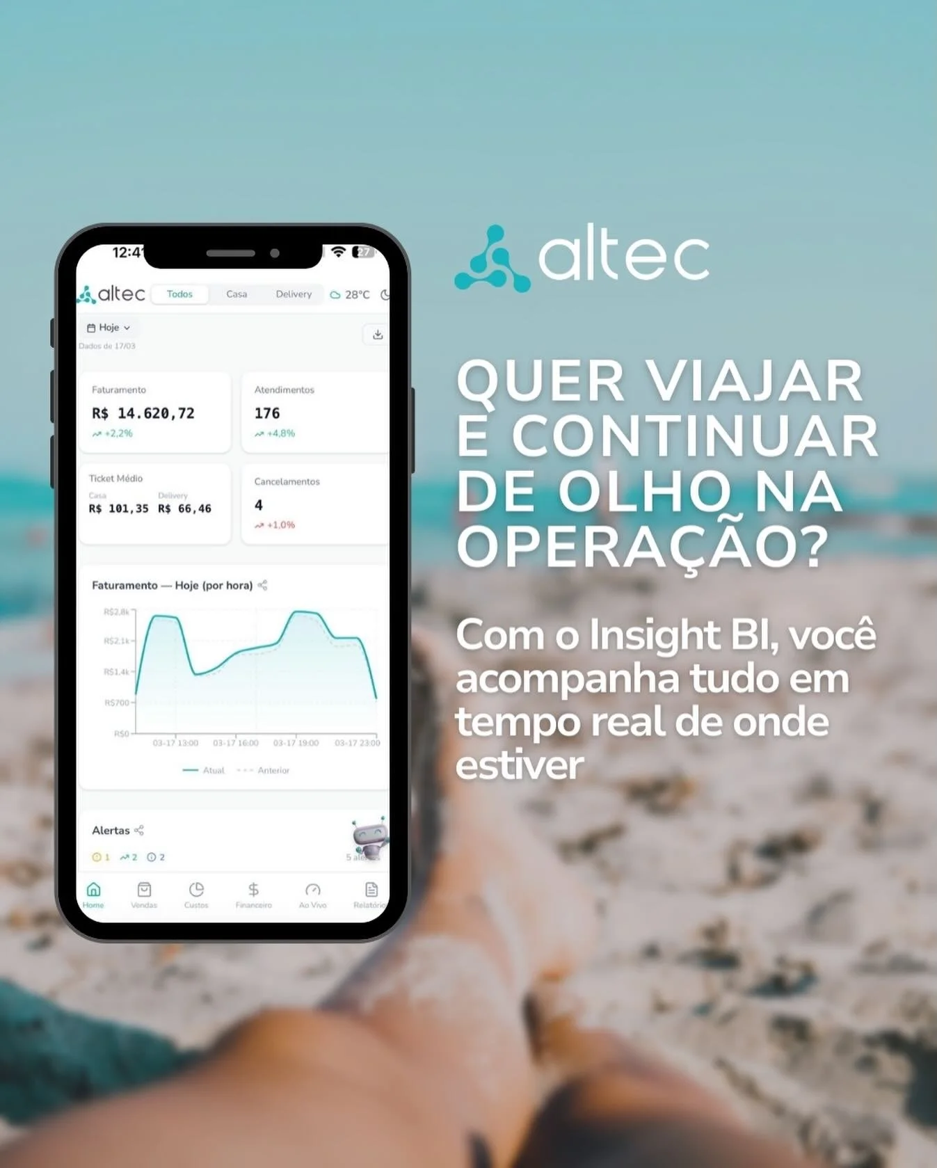 Quer viajar e continuar de olho na opera&ccedil;&atilde;o?

A verdade &eacute; que muitos empres&aacute;rios at&eacute; saem do restaurante&hellip;
mas a cabe&ccedil;a continua l&aacute; dentro.

📊 Estoque
📉 Vendas
⚠️ Desperd&iacute;cio
💸 Custos f