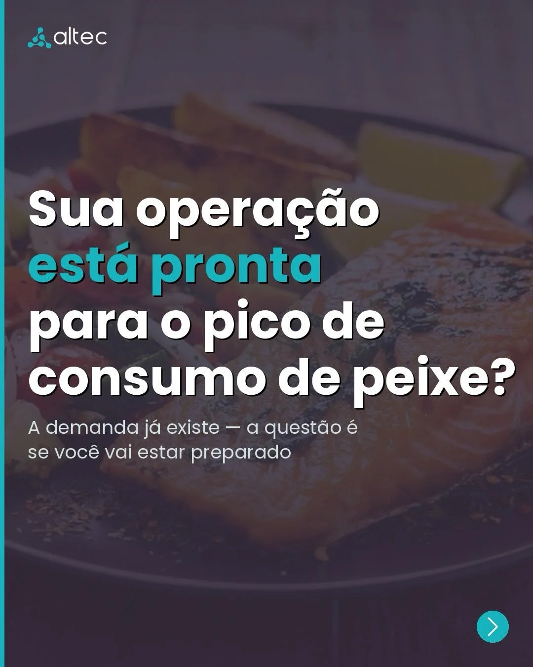 Tem semanas que mudam o jogo do seu faturamento.
Essa &eacute; uma delas.

Segundo a Abrasel, o consumo de pescado pode crescer at&eacute; 20% no food service, com picos de at&eacute; 300% na Semana Santa.

O ponto &eacute; simples:
a demanda j&aacut