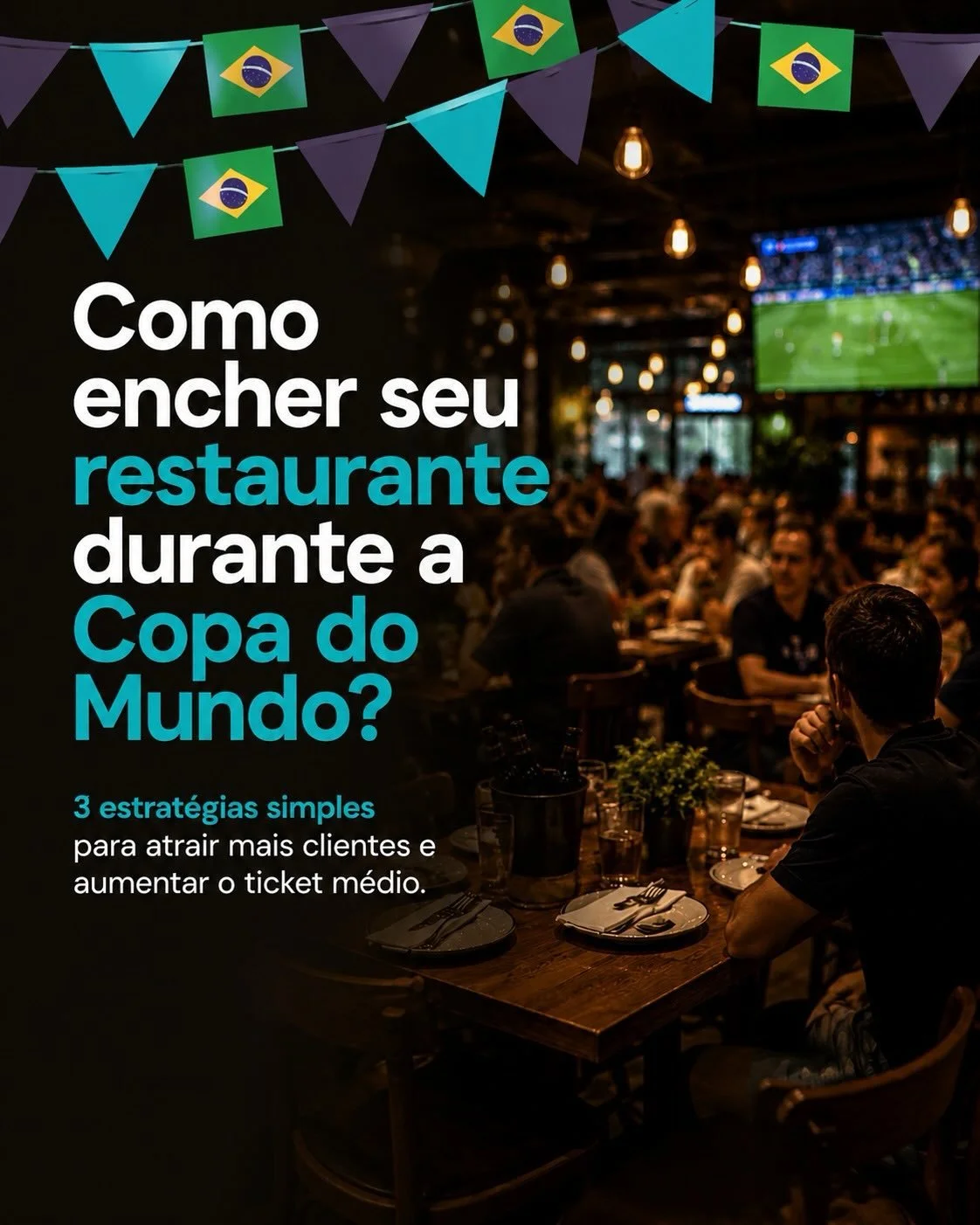 Seu restaurante vai apenas transmitir os jogos da Copa ou vai transformar cada partida em uma oportunidade de faturamento?

Os estabelecimentos que mais aproveitam grandes eventos n&atilde;o contam apenas com o aumento natural do movimento. Eles cria