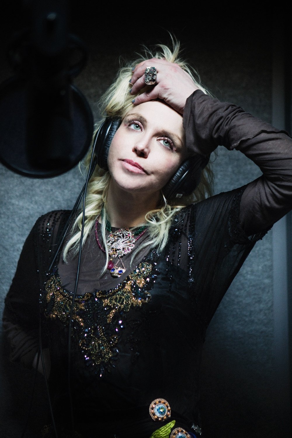 Courtney Love at Electric Ladyland studios NYC 2007