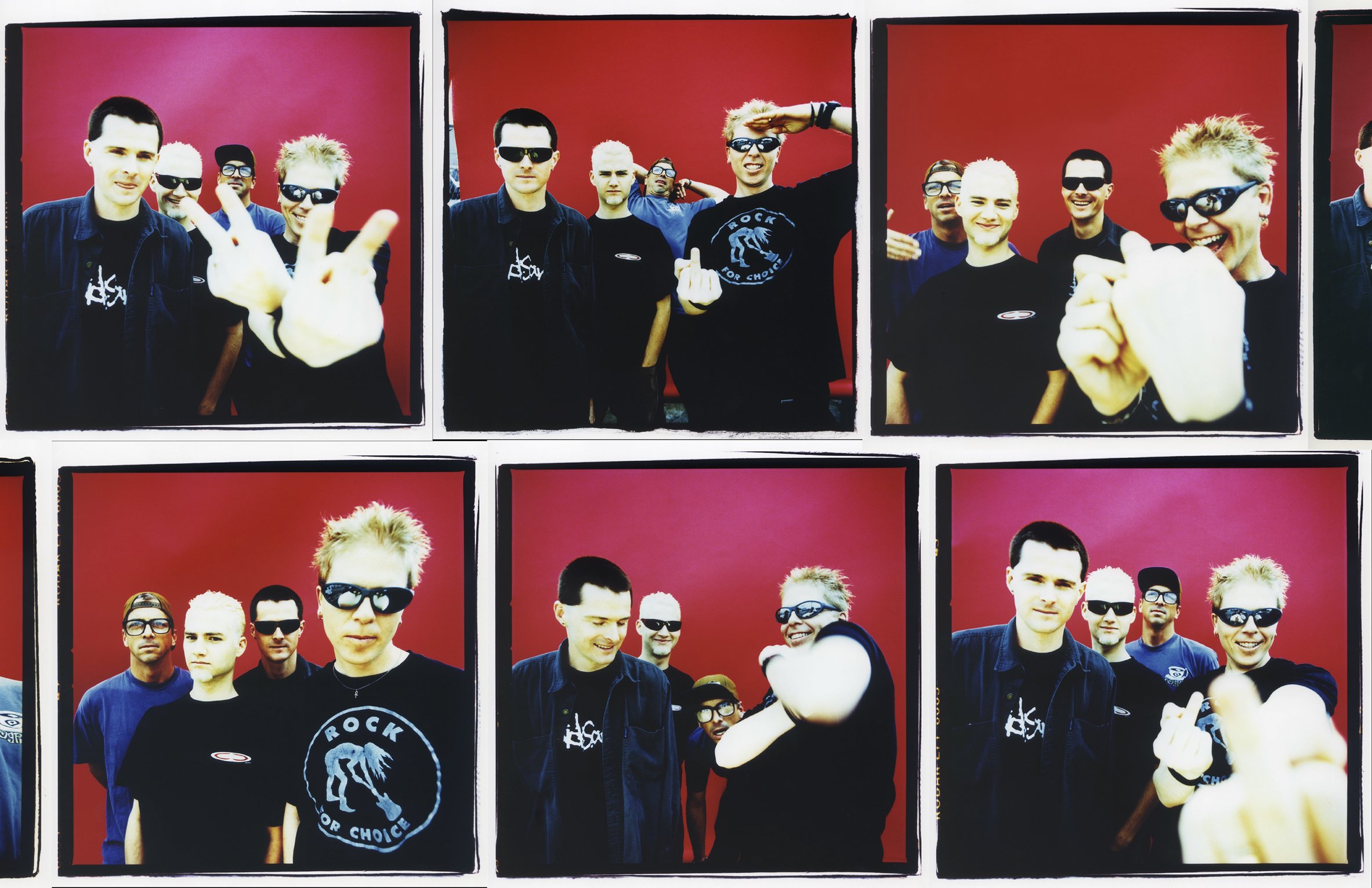 The Offspring, RED GROUP COLLAGE 1996