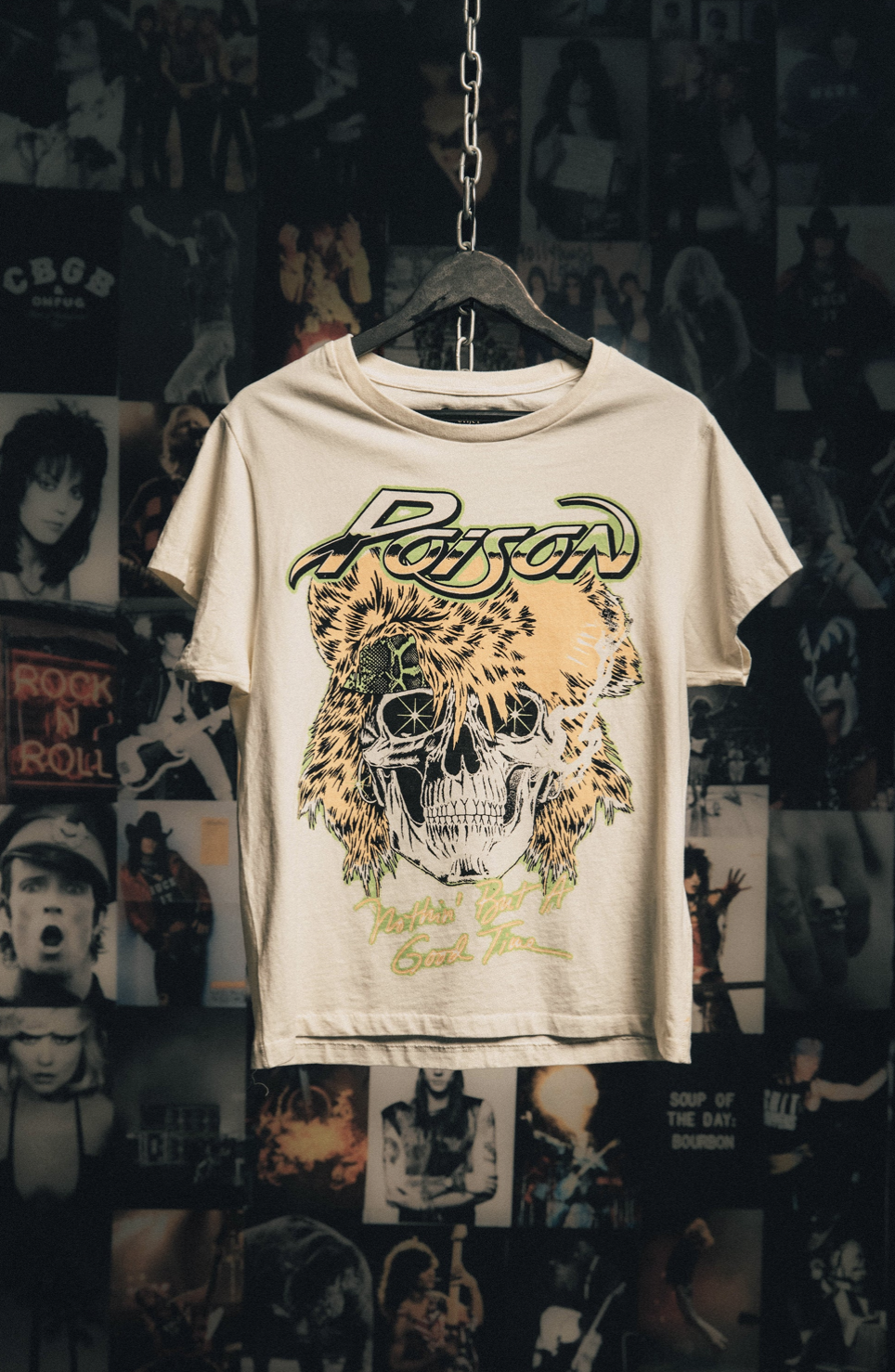 OTHER UK - POISON GLAM ROCKER VINTAGE T-SHIRT