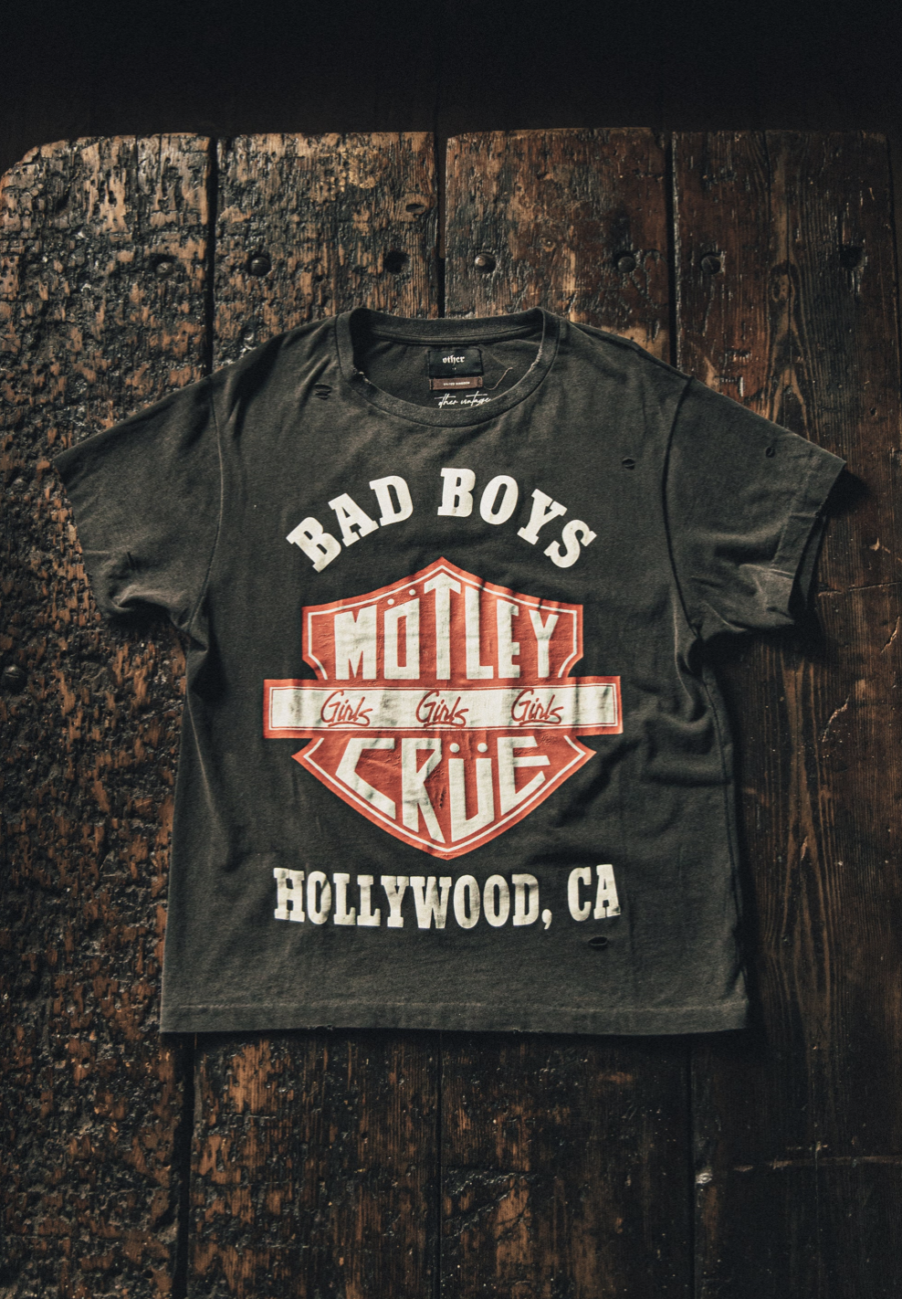 OTHER UK - MÖTLEY CRÜE HOLLYWOOD BAD BOY VINTAGE T-SHIRT