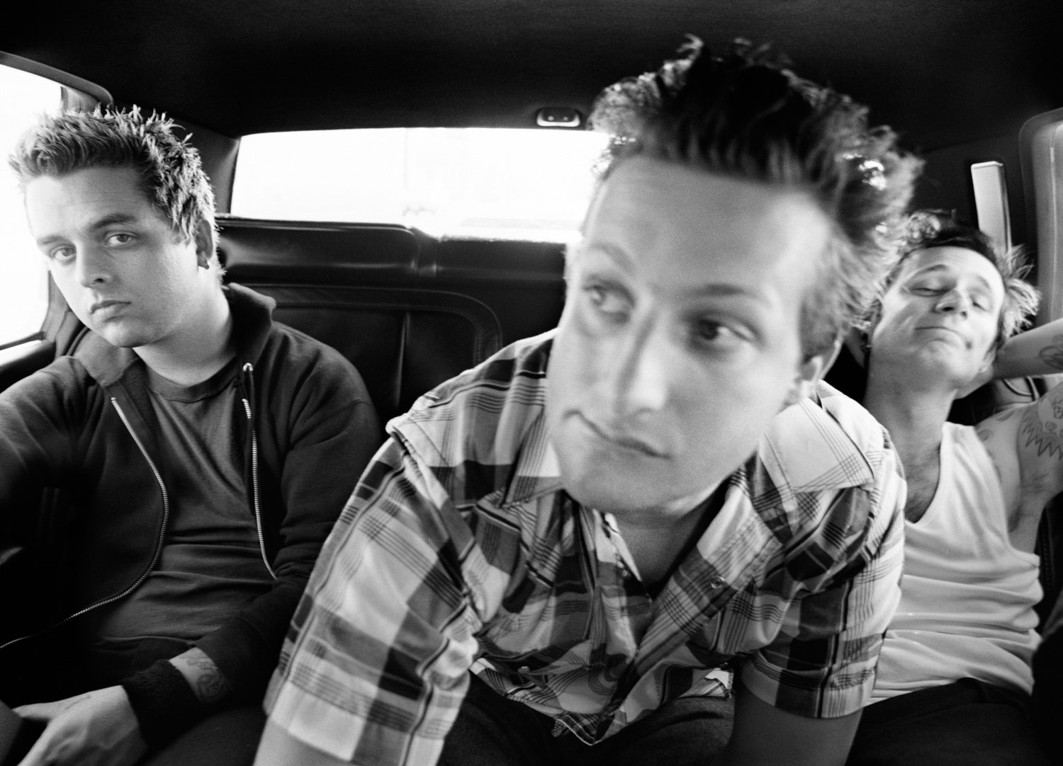 Greenday in the Back Seat Los Angeles 2003