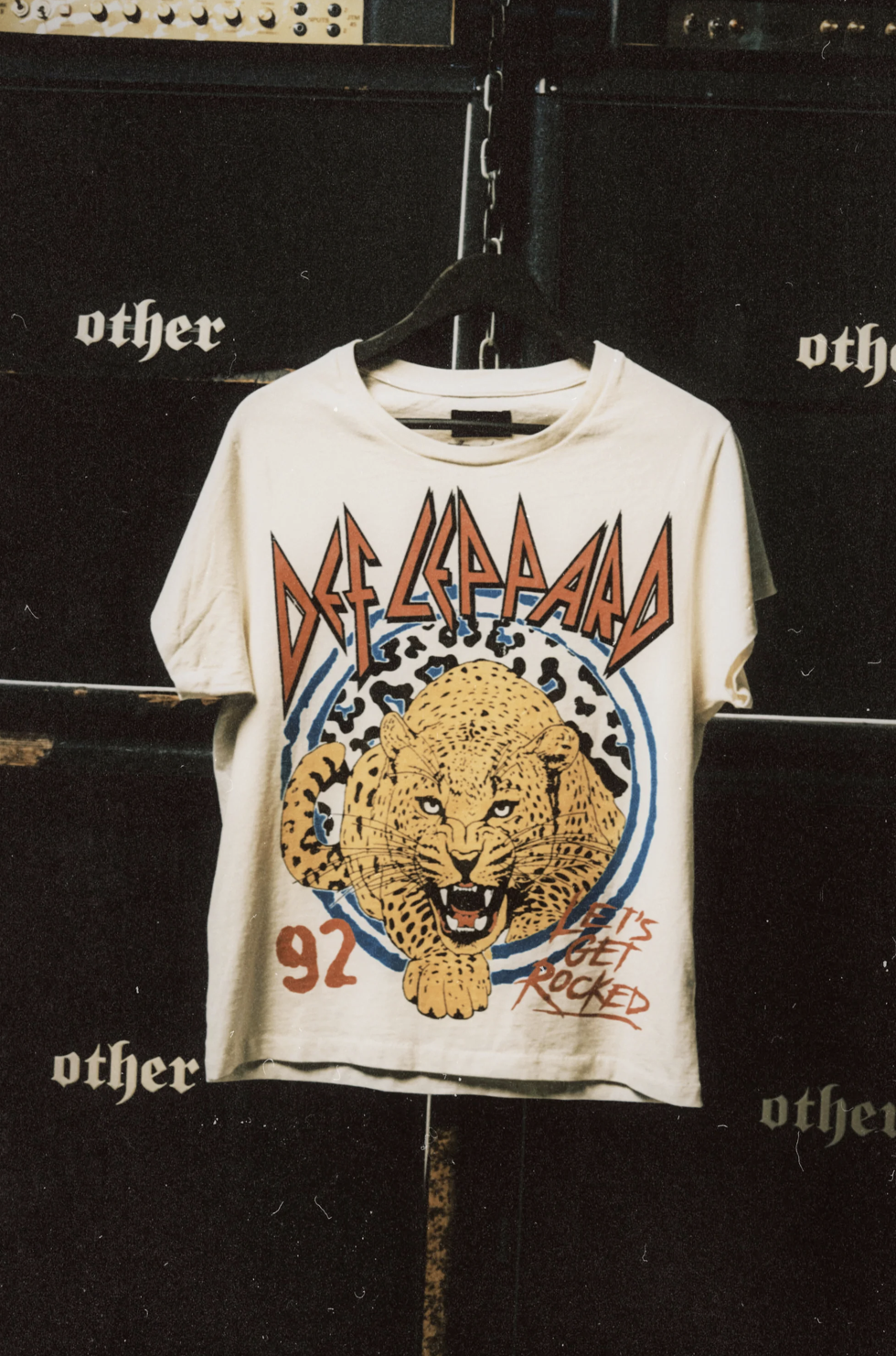 OTHER UK - DEF LEPPARD LET'S GET ROCKED 92 VINTAGE T-SHIRT