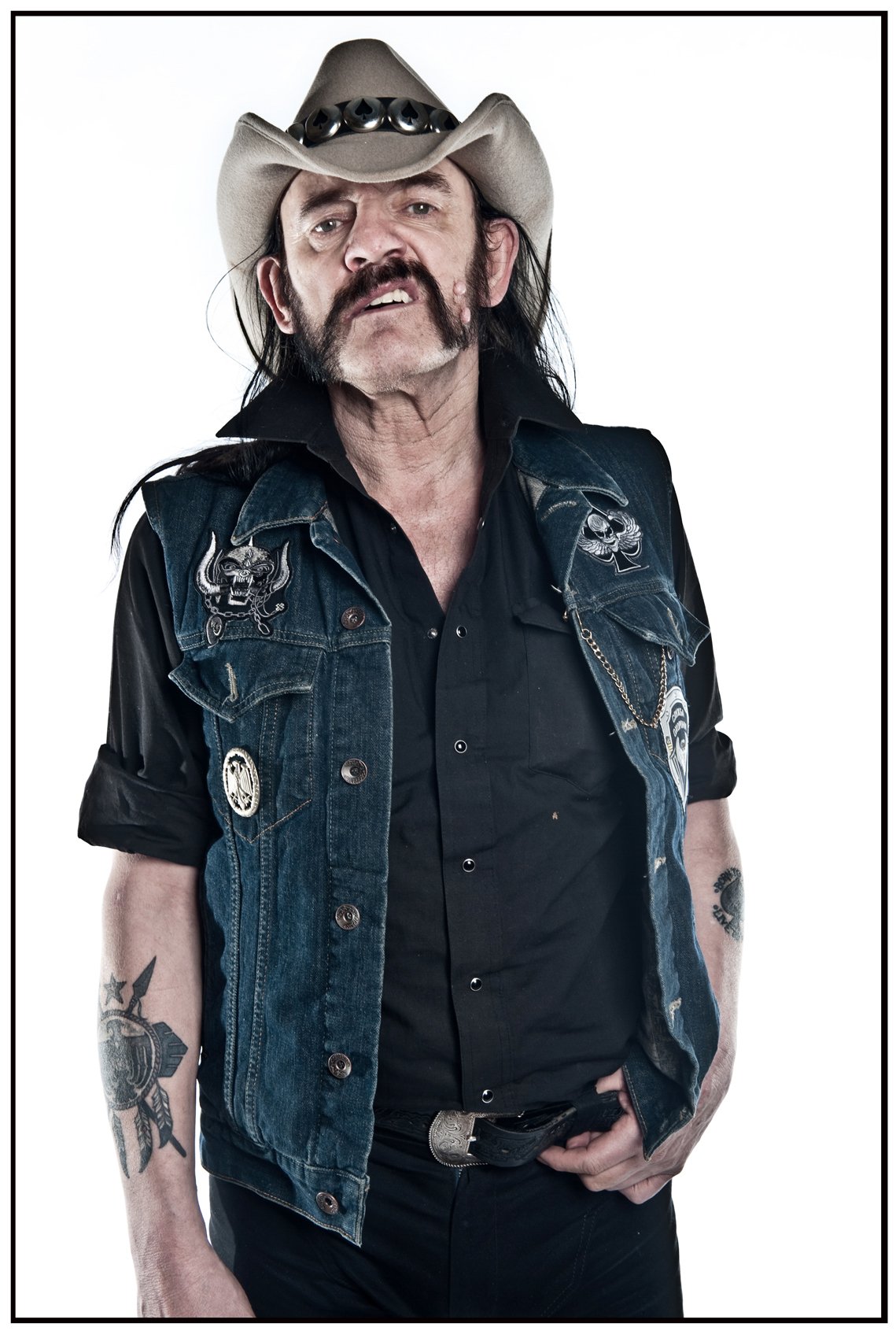 Limmy Kilmister Motorhead Hollywood 2 of 2 CA 2010
