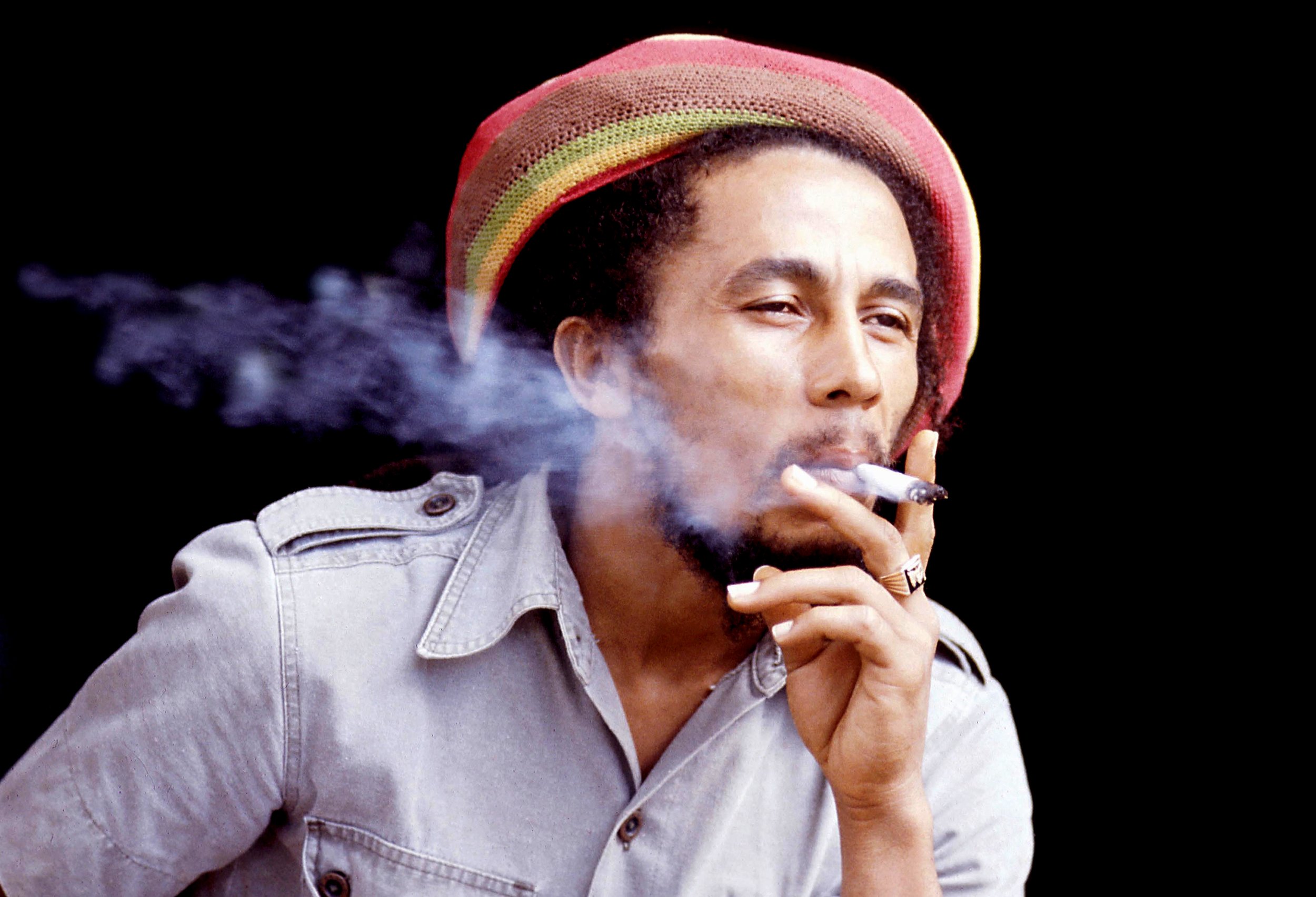 Bob Marley at the Island House, Kingston, Jamaica 1980