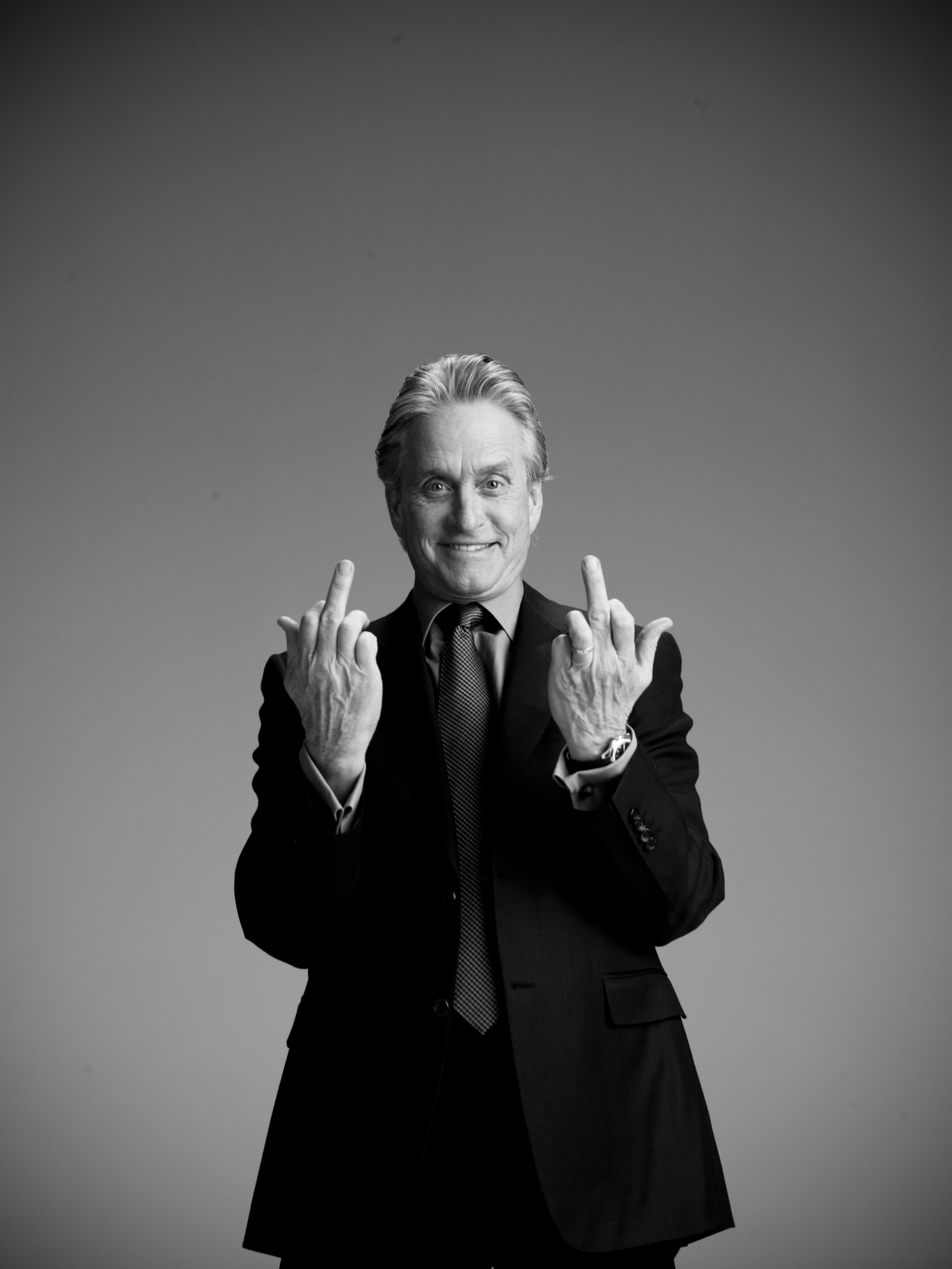 Michael Douglas "F U" 2010