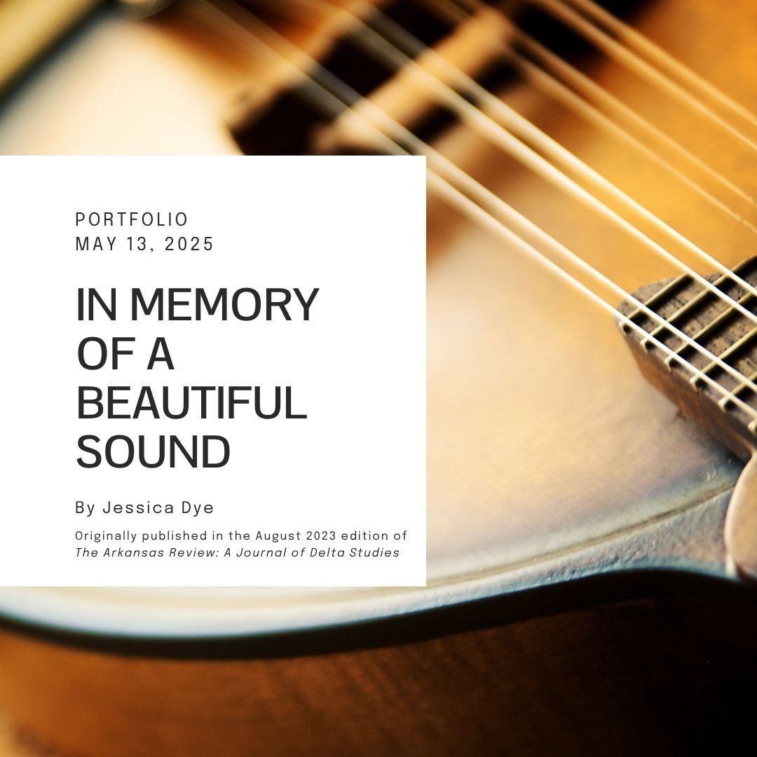 In Memory of a Beautiful Sound