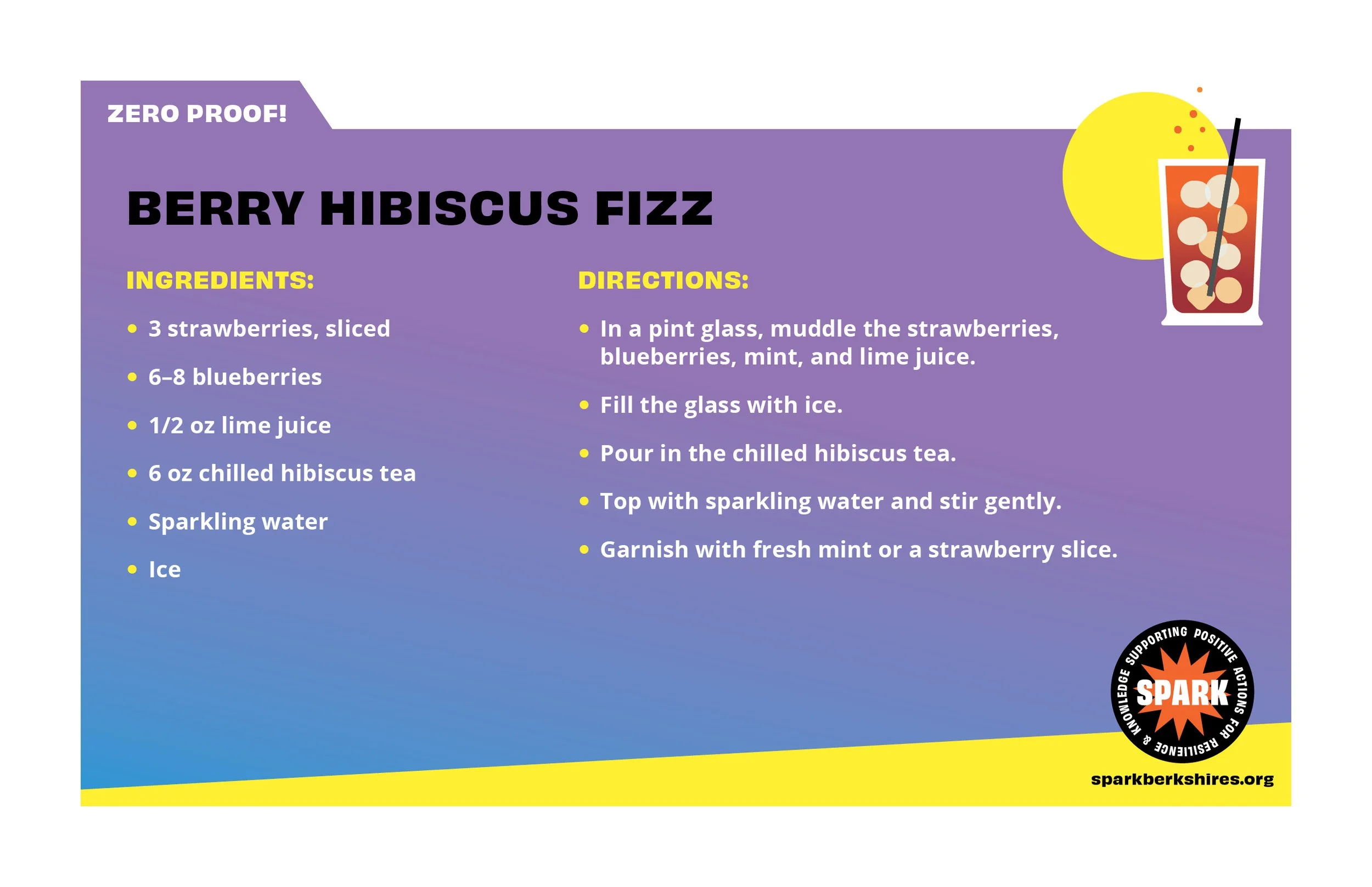 Hibiscus Fizz recipe