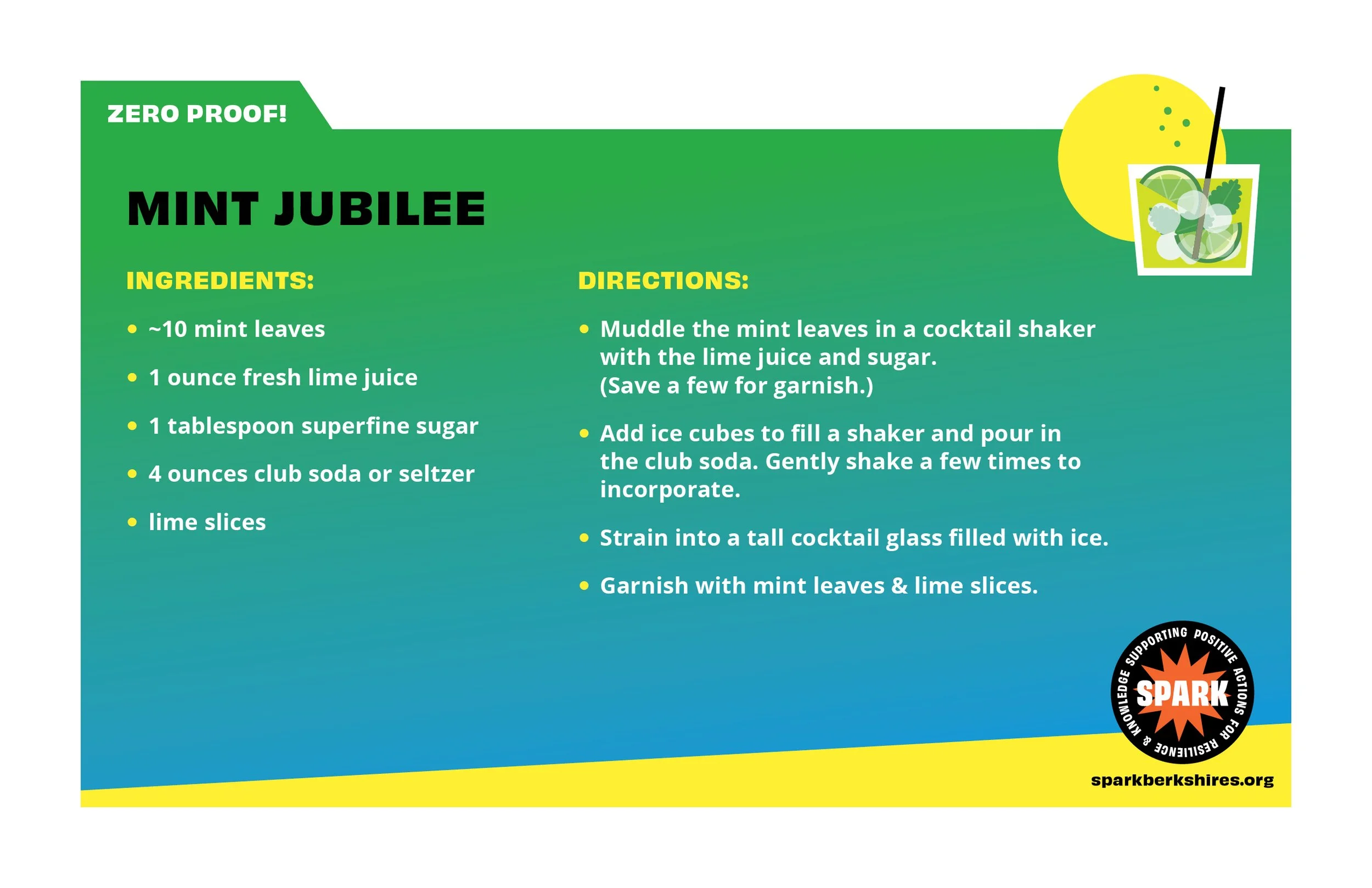 Mint Jubilee recipe