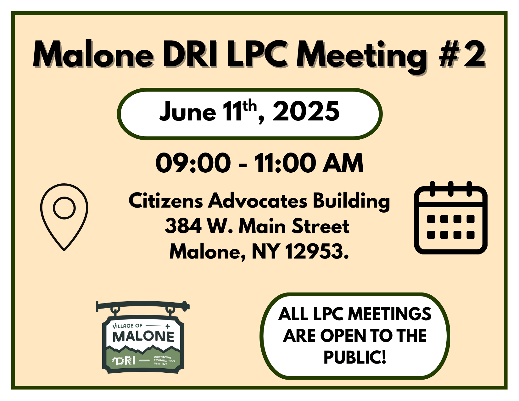 Local Planning Committee (LPC) meeting #2