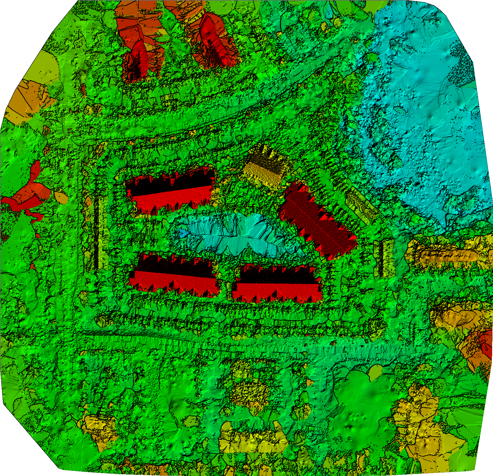 Sundance Trails Apartments Digital Surface Model