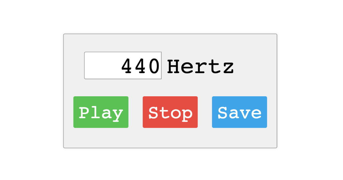 Online tone Generator
