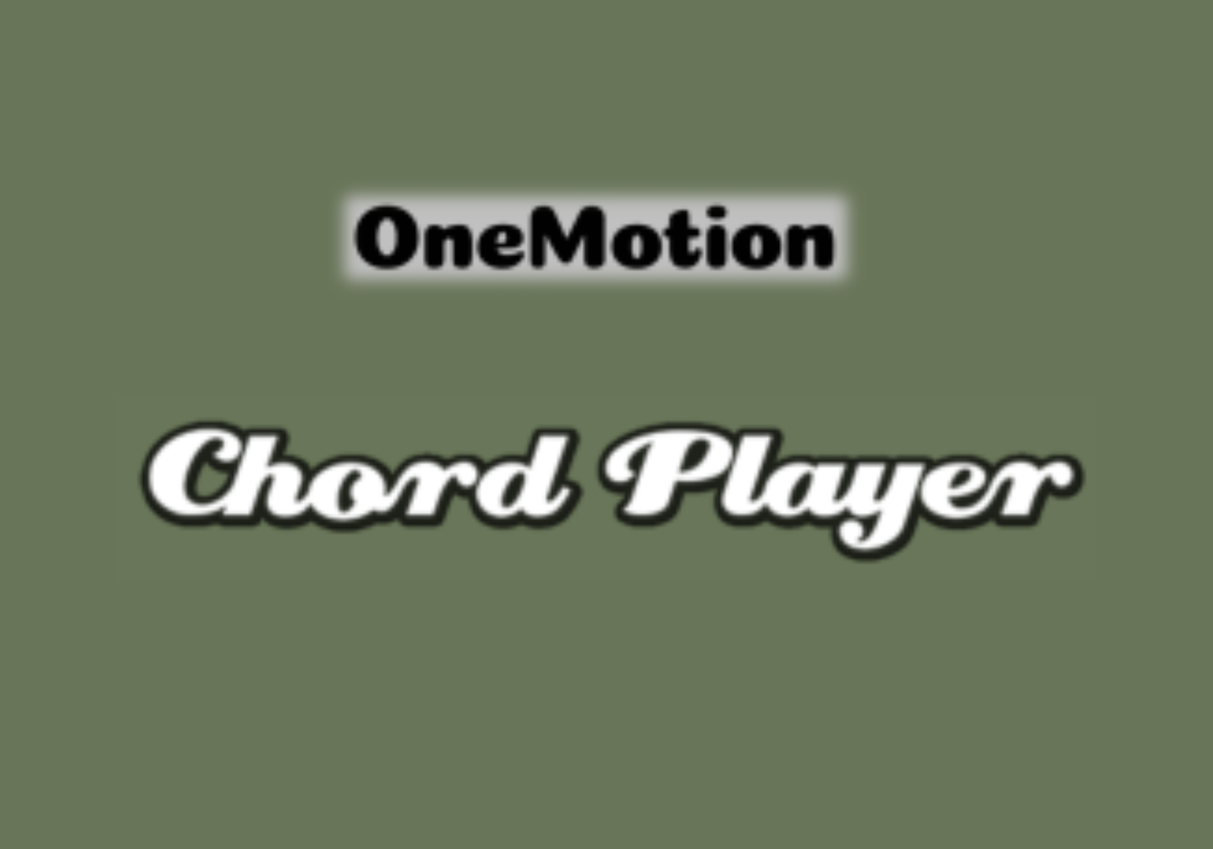 OneMotion - Chord Player
