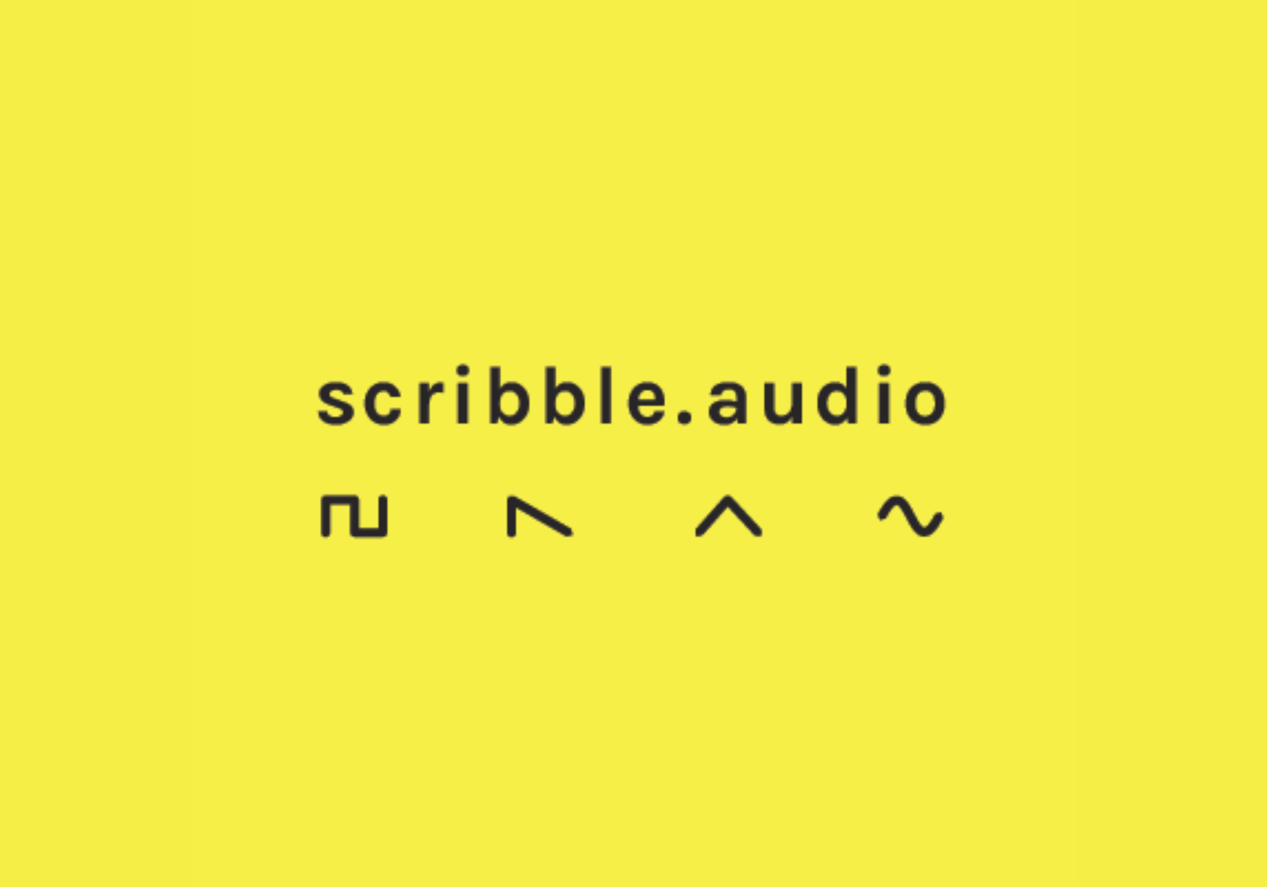 Scribble Audio