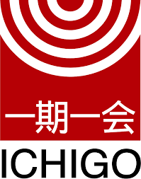 Red and white logo with concentric circles at the top, Japanese text in the middle, and the word 'ICHIGO' at the bottom.