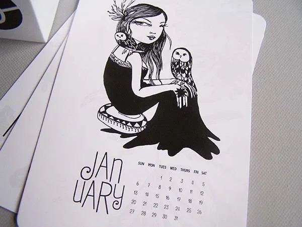 STATIONERY DESIGN: Calendars