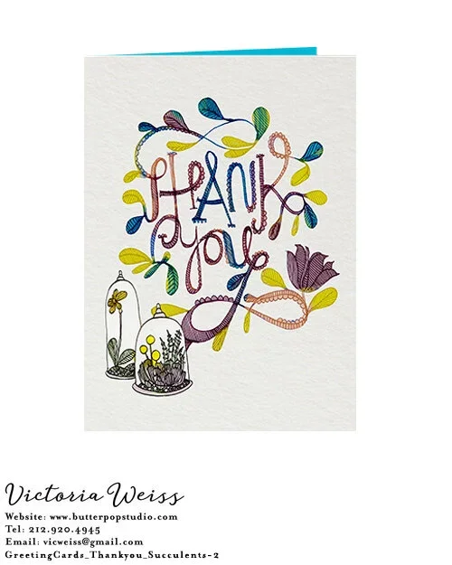 STATIONERY DESIGN: Greeting Card, Proposals for Target & Hallmark.