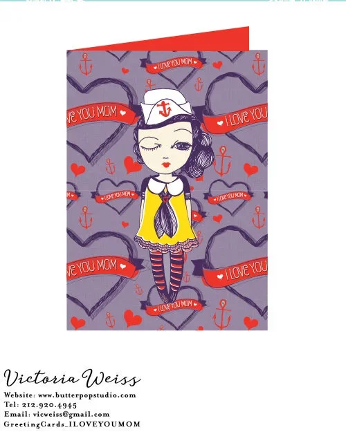STATIONERY DESIGN: Greeting Card, Proposals for Target & Hallmark.