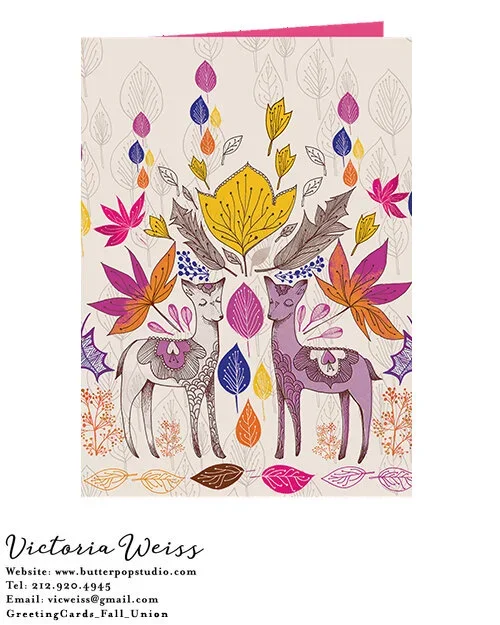 STATIONERY DESIGN: Greeting Card, Proposals for Target & Hallmark.