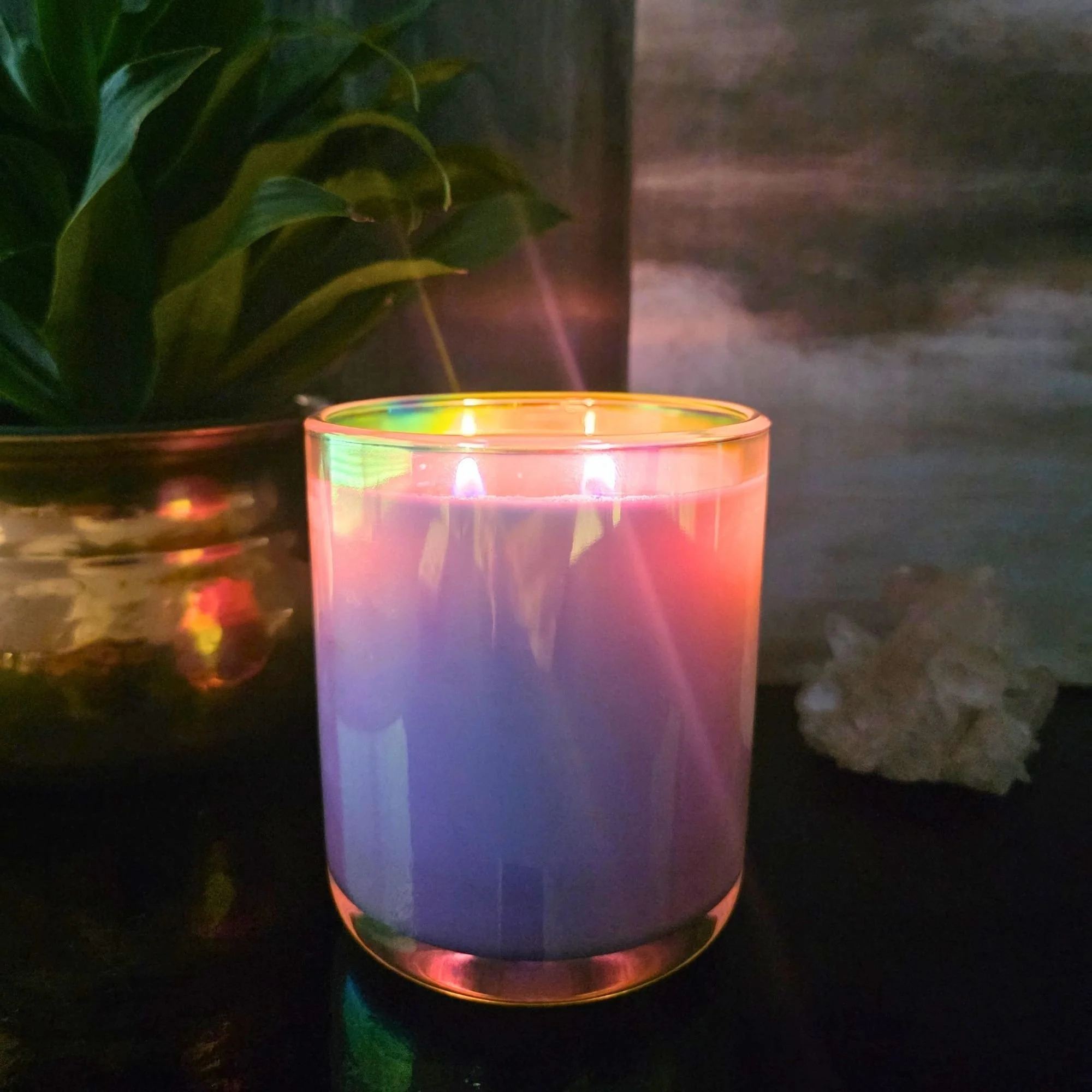Candle burning 