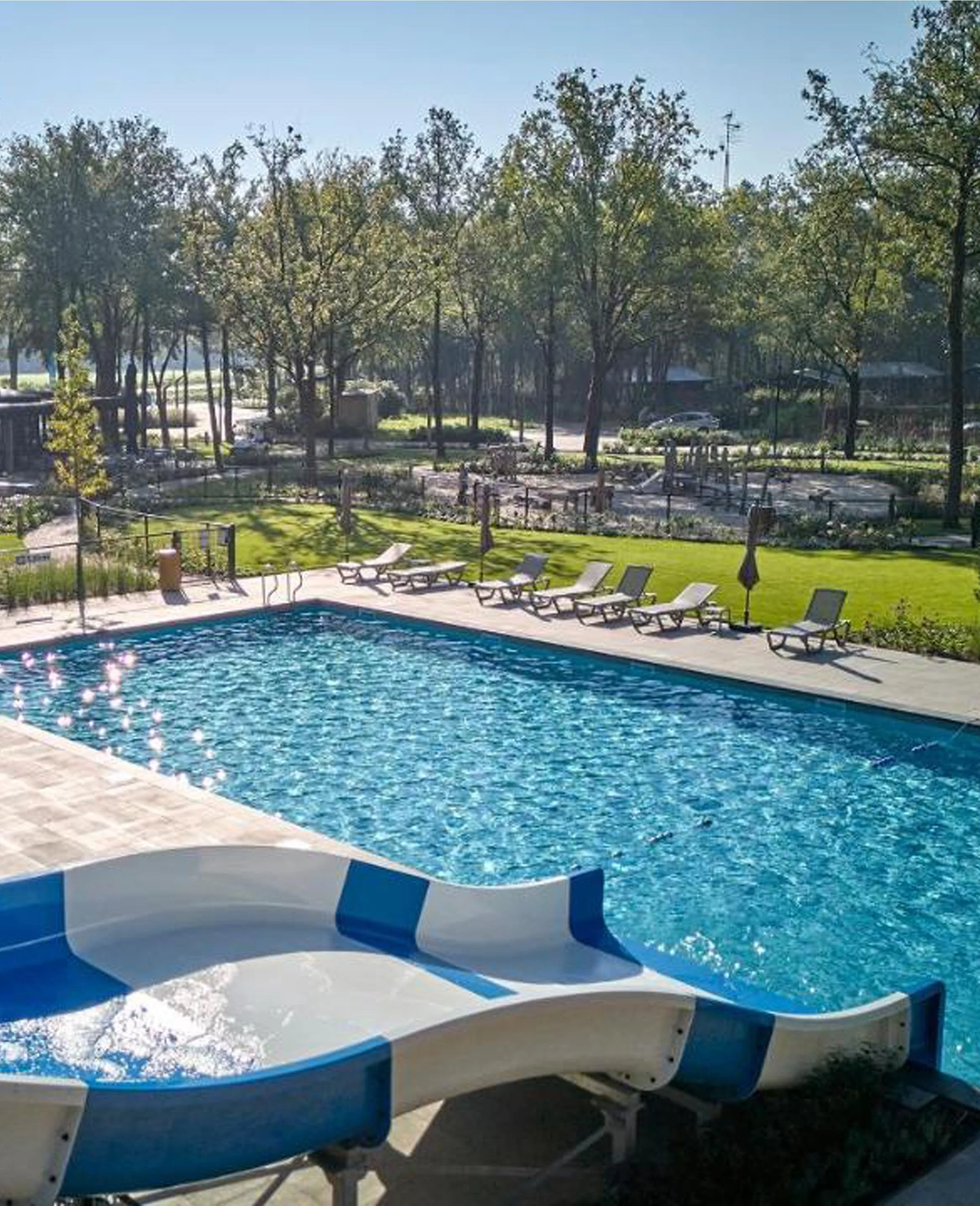 The Terra Chunk shoe. Orange vegan leather, chunky heel.