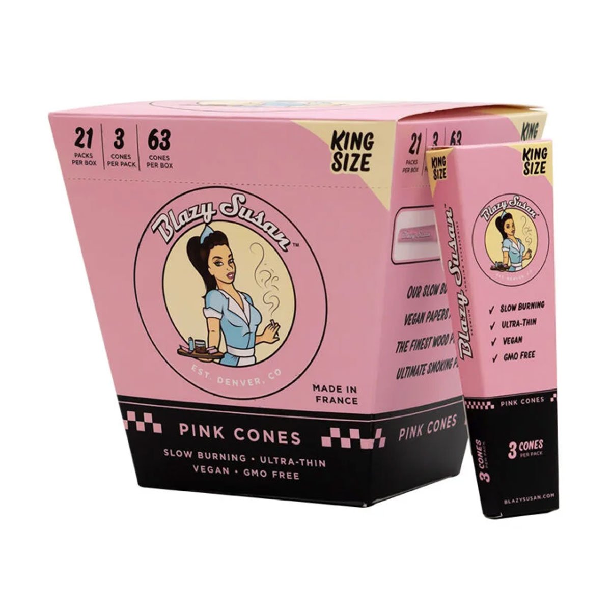 Reservation: Blazy Susan Pink King Cones