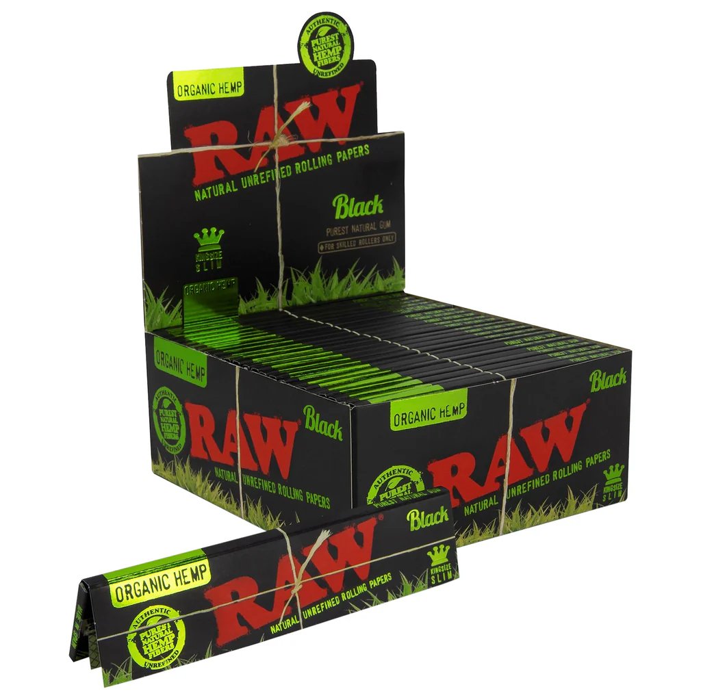 Reservation: Raw Black Organic King Papers