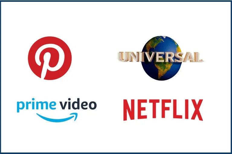 Four brand logos