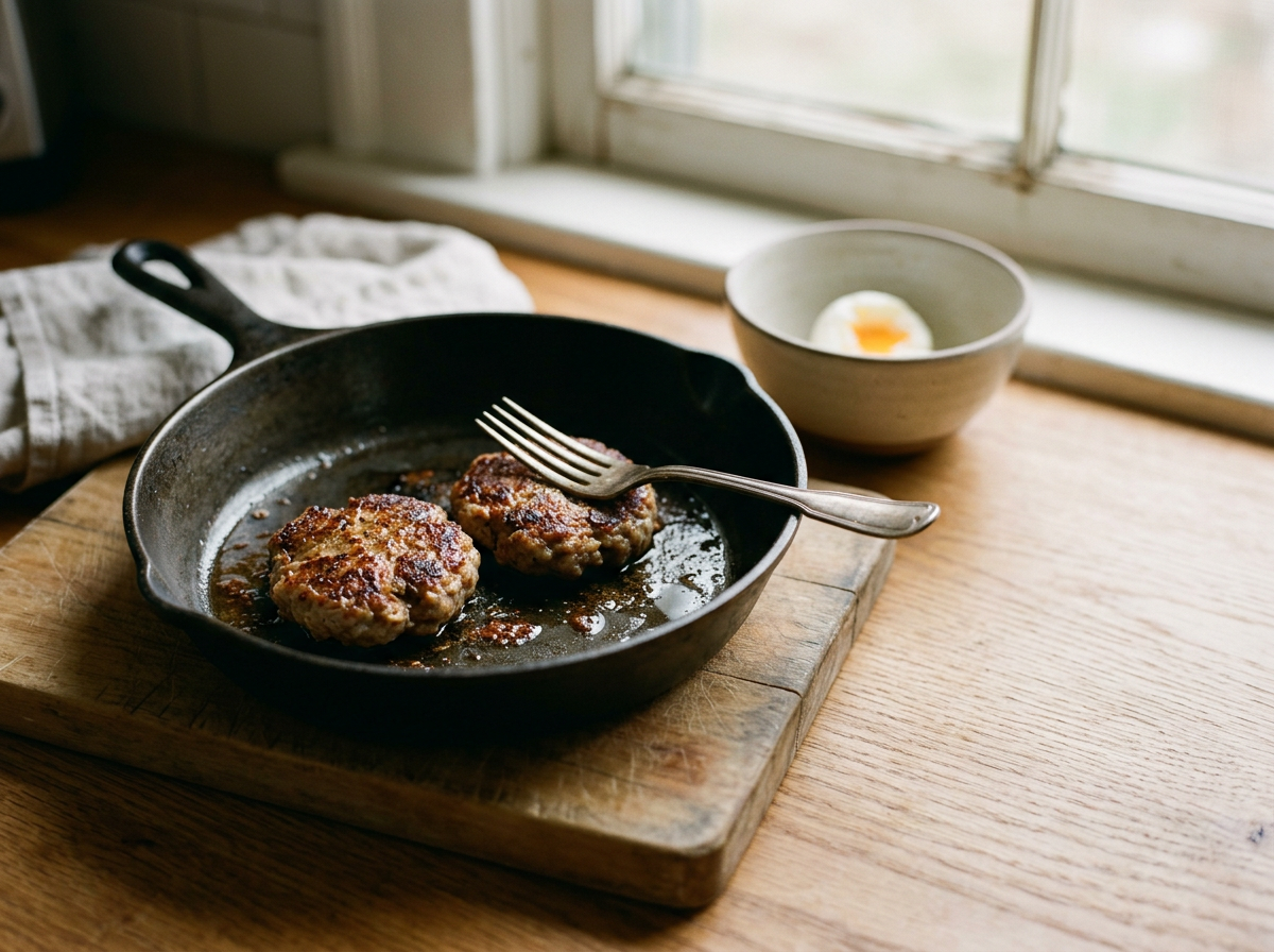 Pork Pan Breakfast Sausage