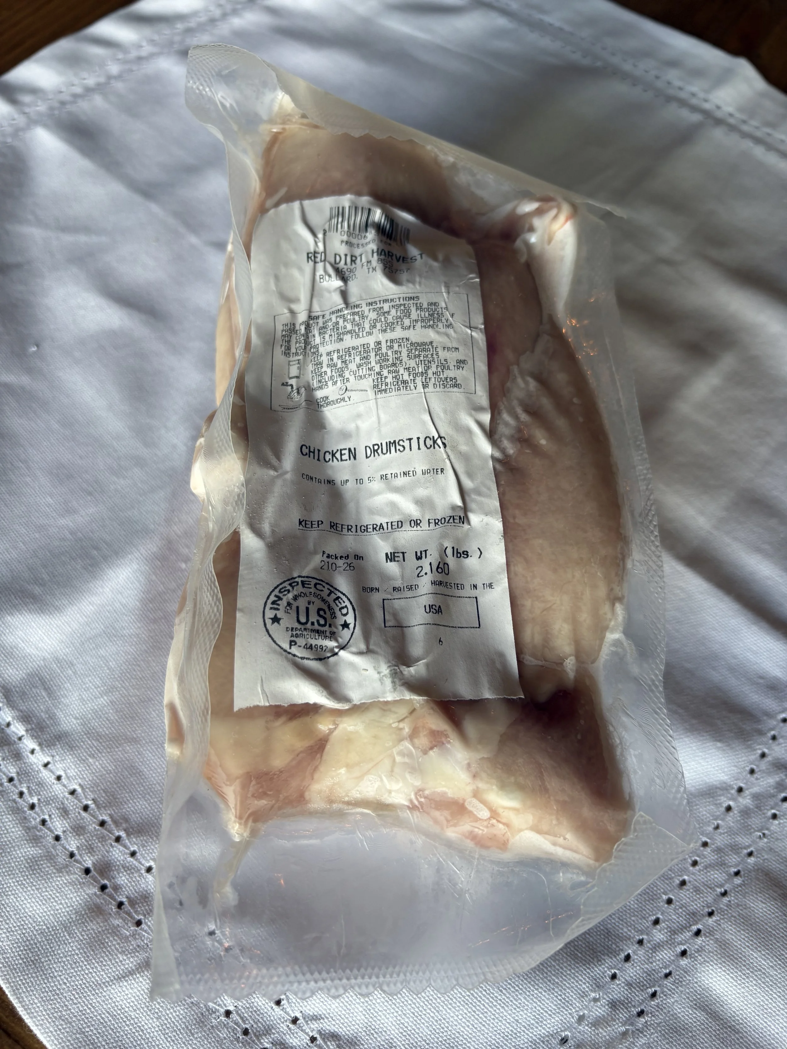 Pasture-Raised Chicken Drumsticks (8 Pack)