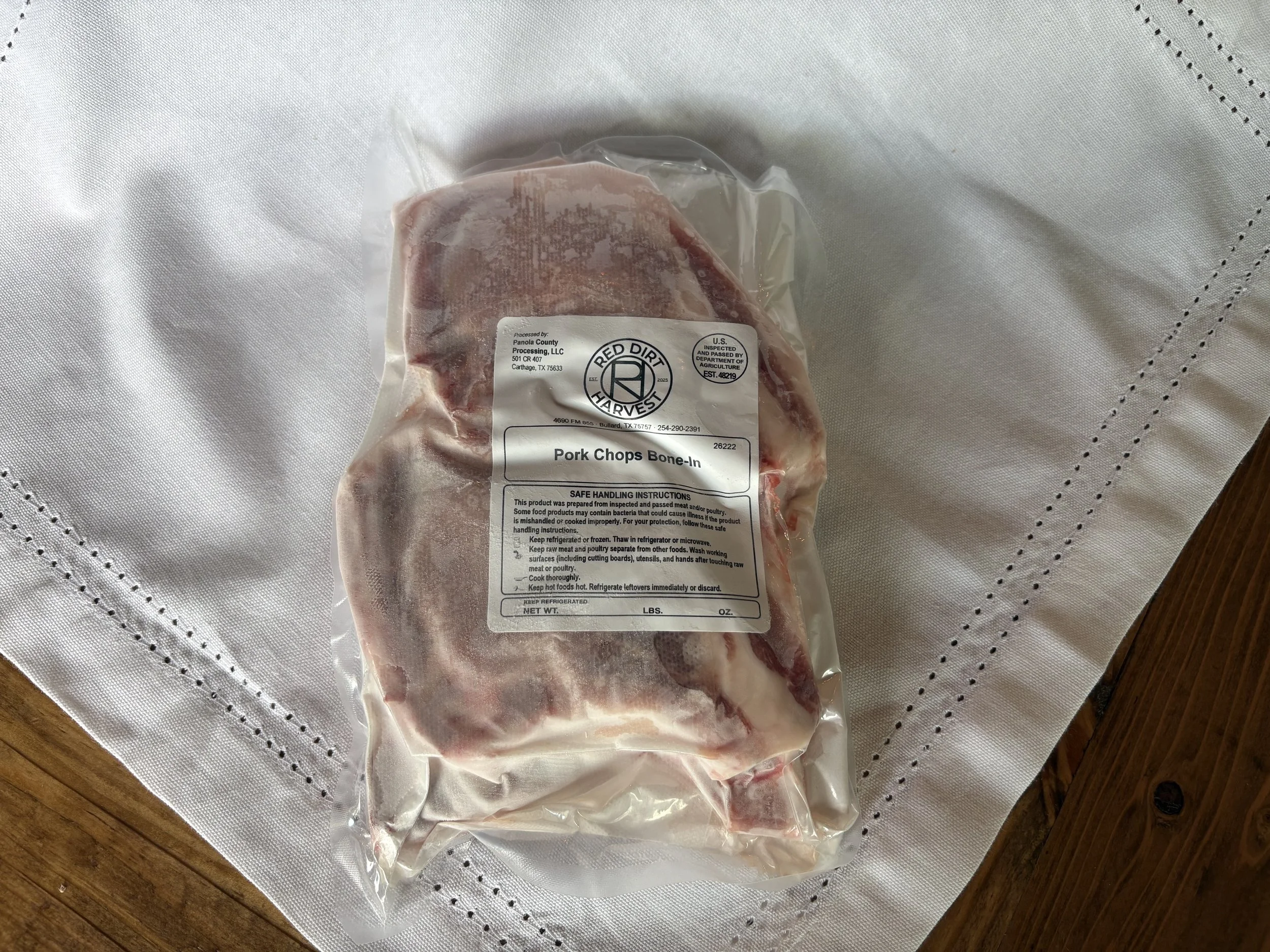Pork Chop (Bone In) (4 Pack)