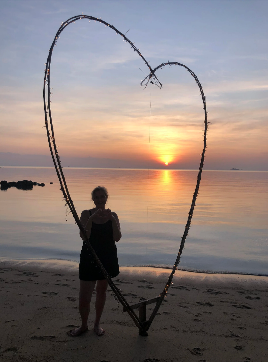 Jeanine Relaxing in Koh Phangan, Thailand-Lavishly Travel