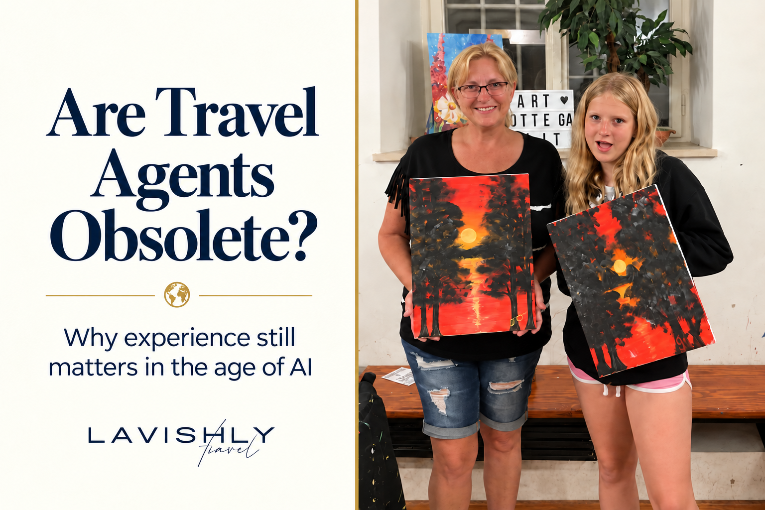 Are Travel Agents Obsolete Now That AI Can Plan Trips?
