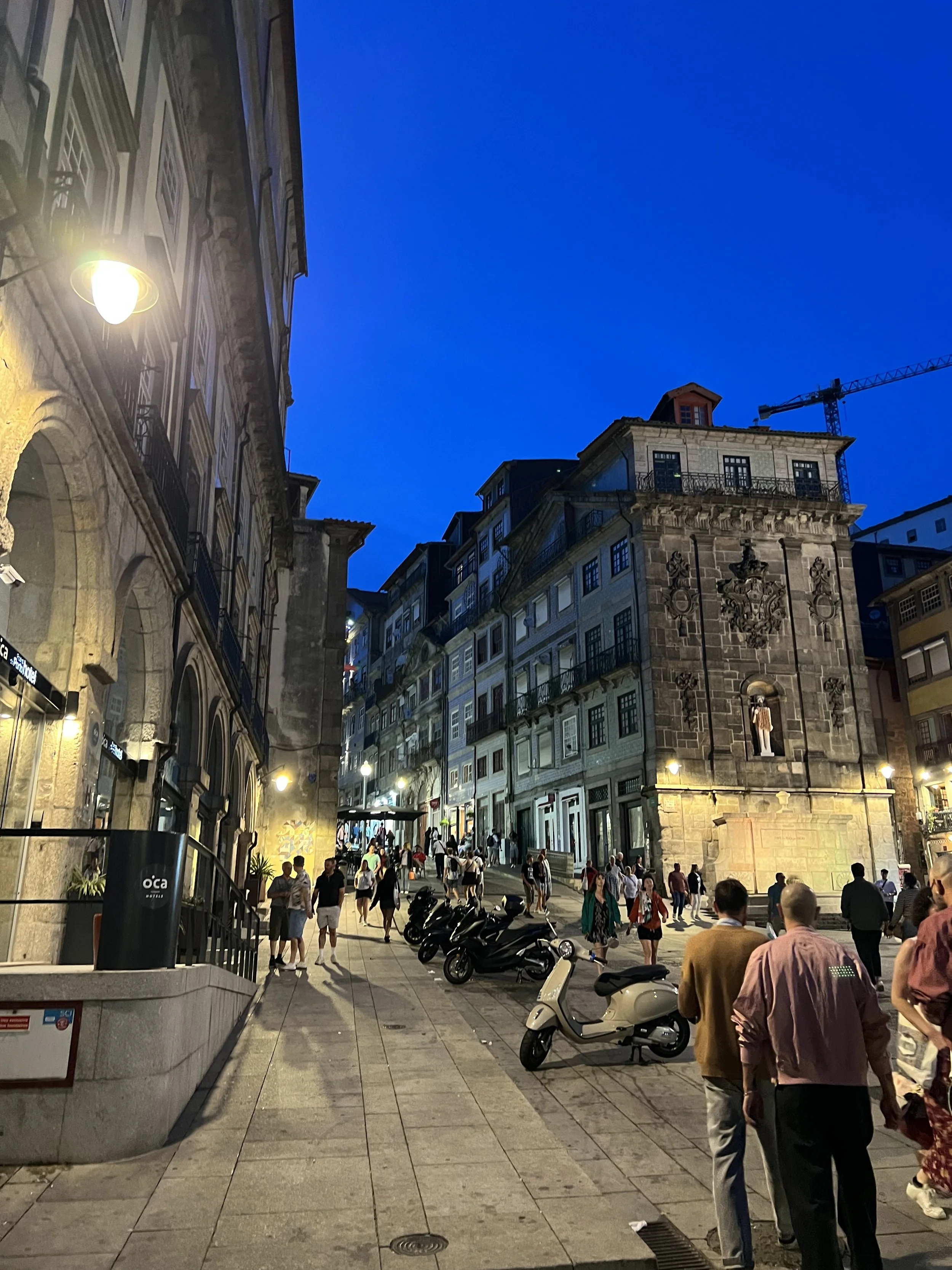 A travel scene photographed by Jeanine Cioffi in Porto, Portugal.