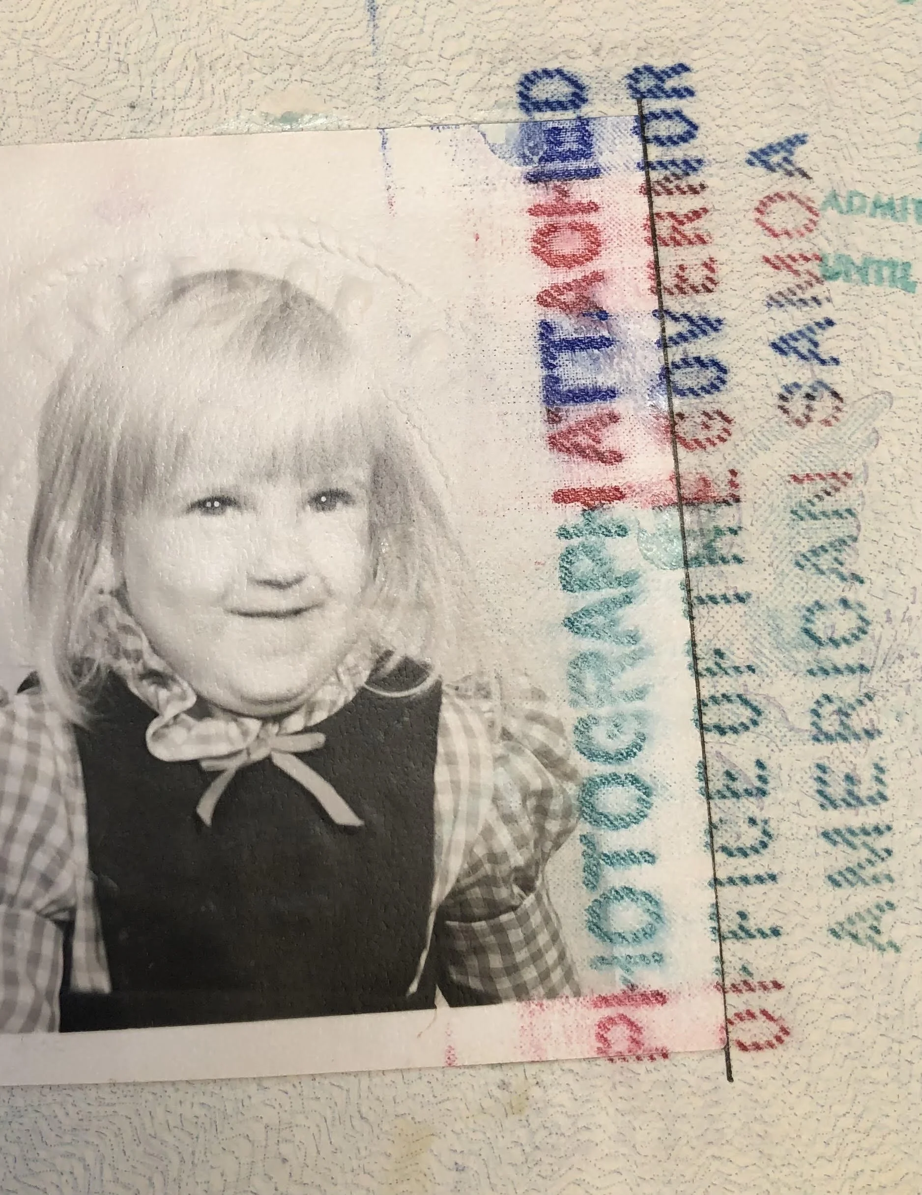 Jeanine first Living in American Samoa 1973