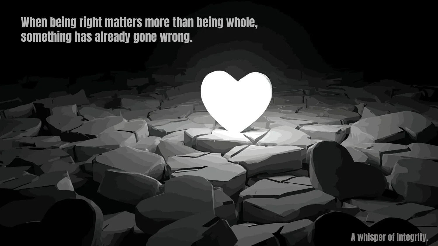 A Whisper of Integrity