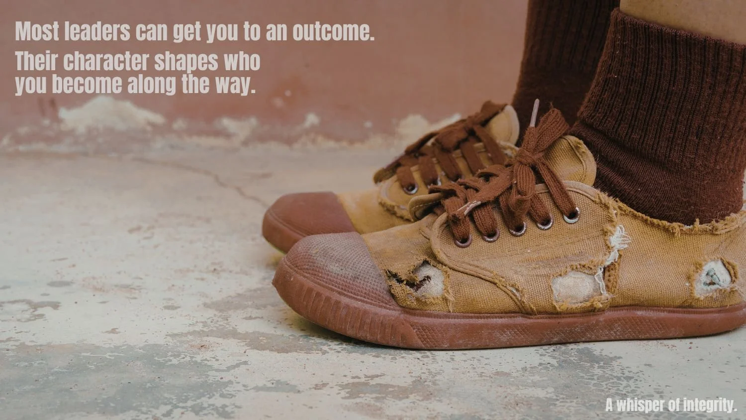 A Whisper of Integrity