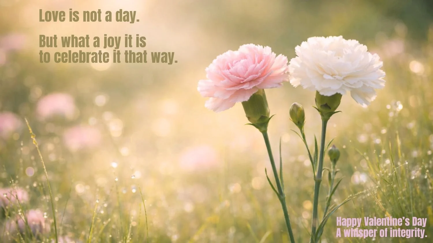 A Whisper of Integrity