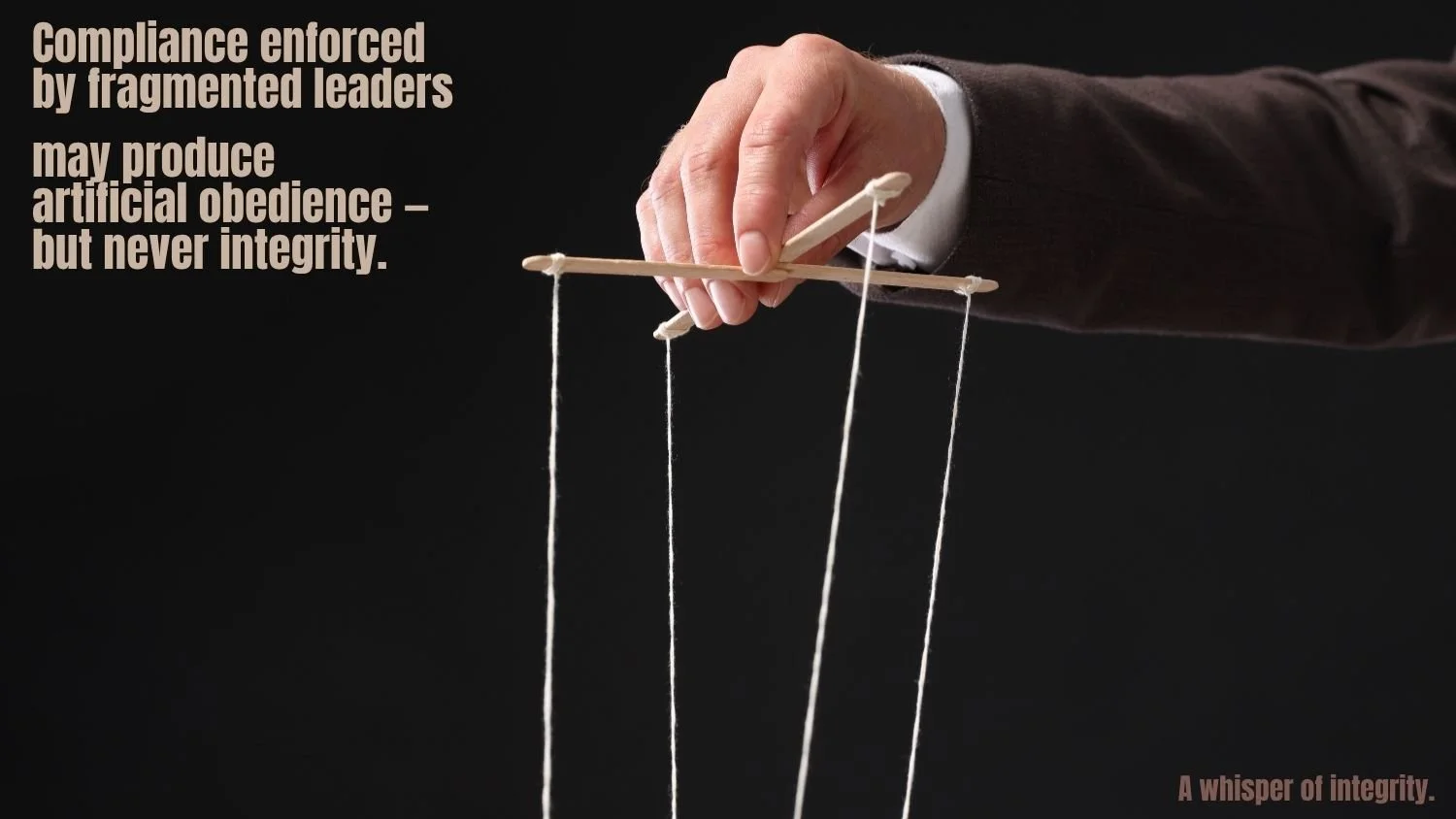 A Whisper of Integrity