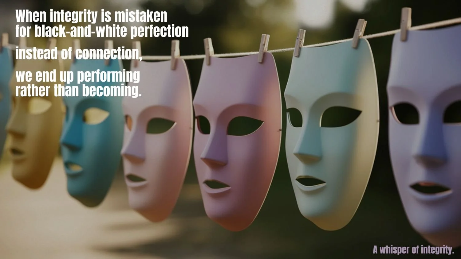 A Whisper of Integrity