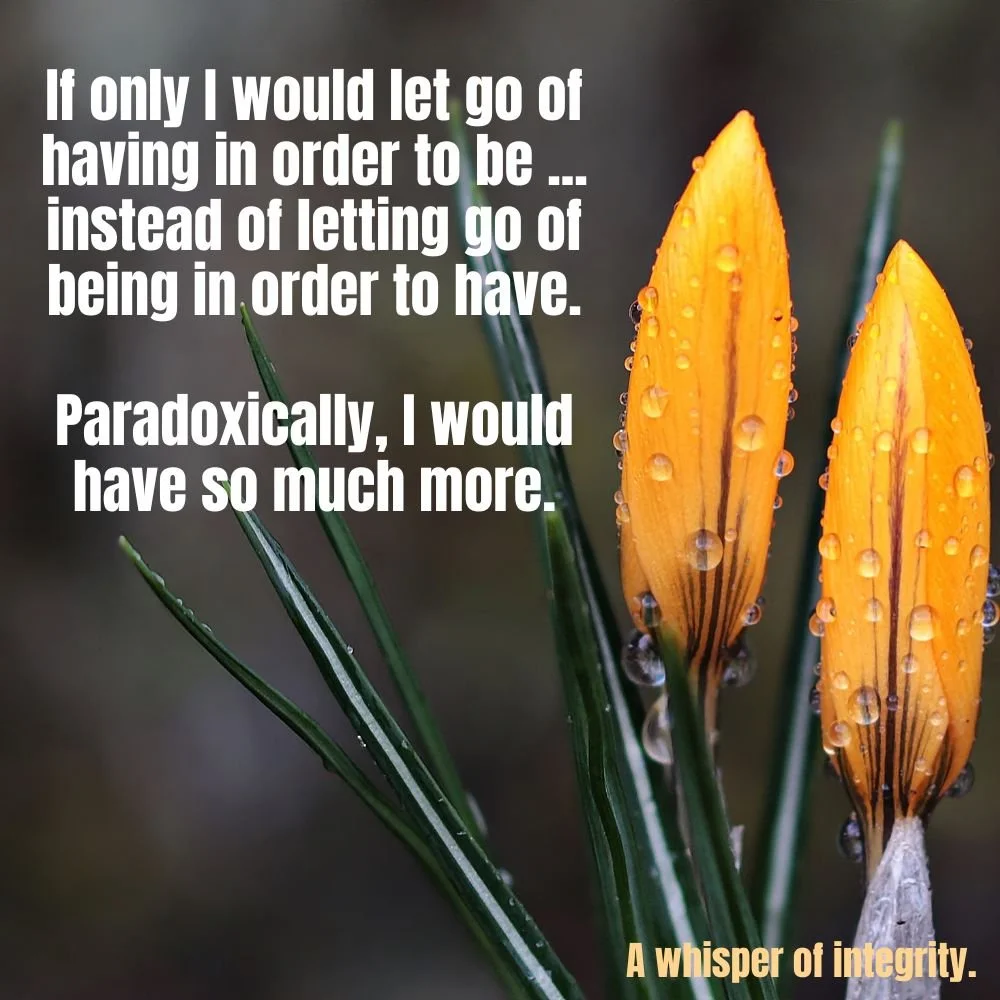 A Whisper of Wholeness