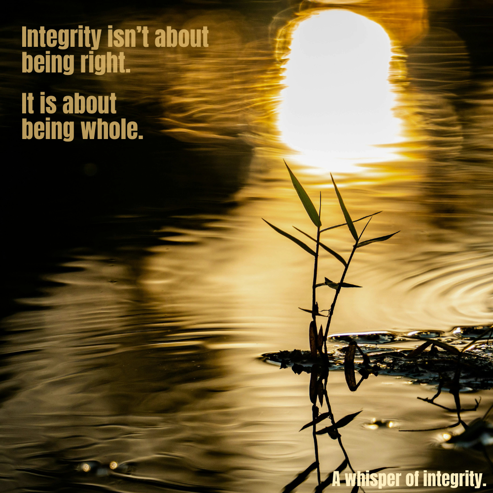 A Whisper of Wholeness