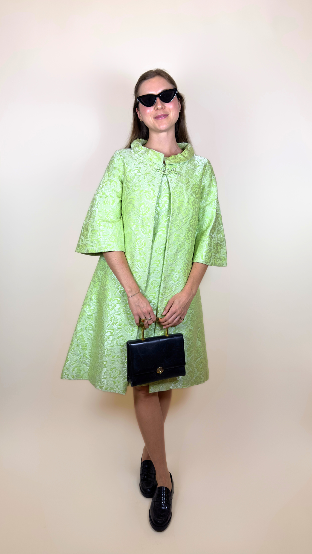 1960s Pistachio Cocktail Coat