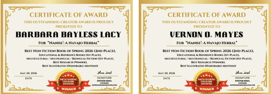 OCA Winner Certificates